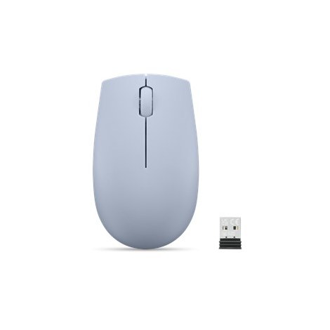 Lenovo | Kompaktowa mysz z baterią | 300 | Bezprzewodowa | Lodowa Niebieskość